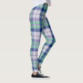 Blauwe spellen met groene Leggings (Rechts)