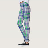 Blauwe spellen met groene Leggings (Links)