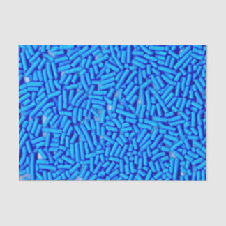 Blauwe Spikkels Blauwe Jimmies Tissuepapier