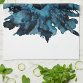 ! Blauwe spinnebloem- Theedoek (Gevouwen)