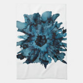 ! Blauwe spinnebloem- Theedoek (Verticaal)