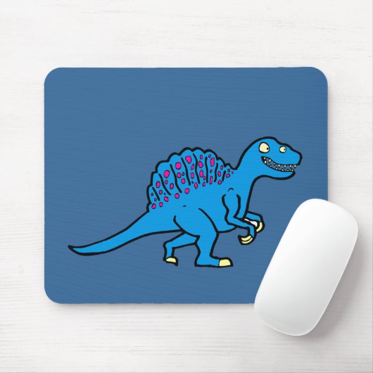 Blauwe Spinosaurus Muismat (Met muis)