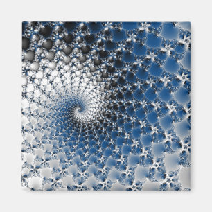 Blauwe Spiraalvormige Magneet