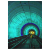 Blauwe spoortunnel, Singapore Klembord (Achterkant)