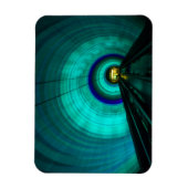 Blauwe spoorwegtunnel, Singapore Magneet (Verticaal)