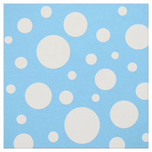 Blauwe spots stof
