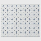 Blauwe staarten en staarten, verpakt papier (Vlak)