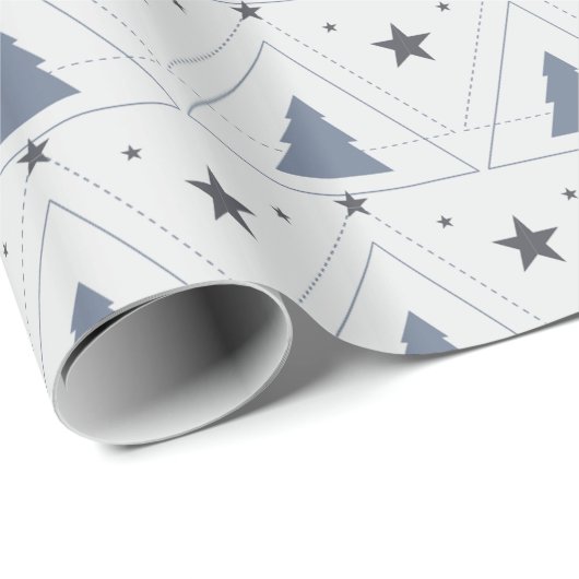 Blauwe staarten en staarten, verpakt papier (Rol Hoek)