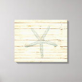 Blauwe staartvis canvas afdruk (Voorkant)