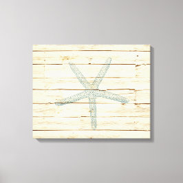 Blauwe staartvis canvas afdruk