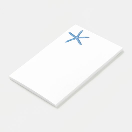 Blauwe staartvis post-it® notes (Schuin)