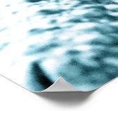 Blauwe staartvis poster (Hoek)