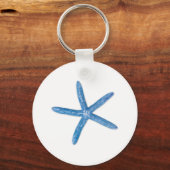 Blauwe staartvis sleutelhanger (Voorkant)