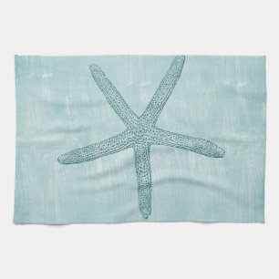 Blauwe staartvis theedoek