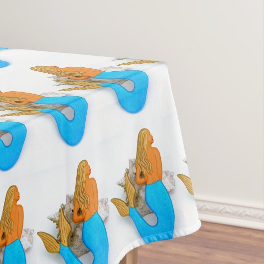 blauwe-staartzeemuizen tafelkleed (Voorbeeld)