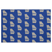 BLAUWE STAAT GEORGIA STOF (Fat Quarter)