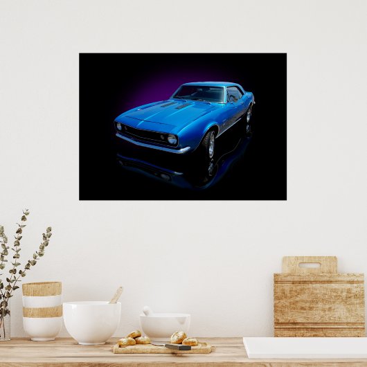 Blauwe staatsgreep uit 1967 poster (Keuken)