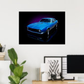 Blauwe staatsgreep uit 1967 poster (Thuiskantoor)