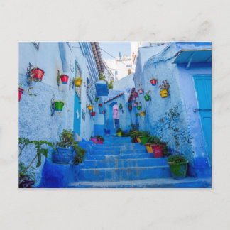 Blauwe stad, Chefchauan Briefkaart