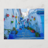 Blauwe stad, Chefchauan Briefkaart (Voorkant)