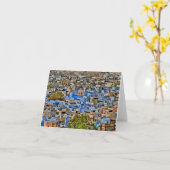 Blauwe Stad, Rajasthan Kaart (Gele Bloem)