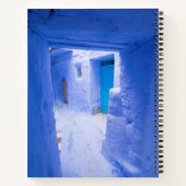 Blauwe stad steeg notitieboek (Achterkant)