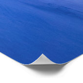 Blauwe stad steeg poster (Hoek)