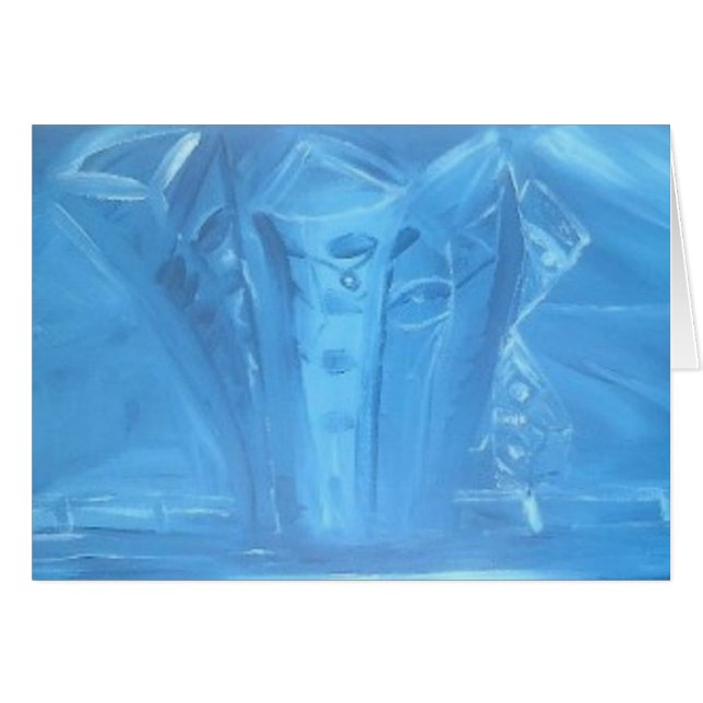 BLAUWE STADSBEVOLKING (Voorkant Horizontaal)