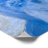 Blauwe stadsdeur poster (Hoek)