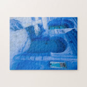 Blauwe Stadspoort Legpuzzel (Horizontaal)