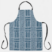 Blauwe stam schort (Voorkant)