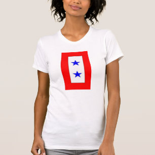 BLAUWE STAR-MOTHERS (2) T-SHIRT
