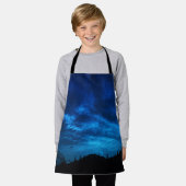 BLAUWE STARTEN IN EEN DARK EN BLAUWE SKY SCHORT (Gedragen)
