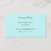 Blauwe Starvis Visitekaartje (Achterkant)