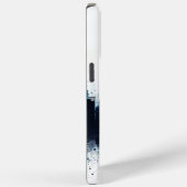 Blauwe stedelijke skyline Case-Mate iPhone case (Achterkant / Rechts)