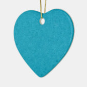 Blauwe steen keramisch ornament (Links)