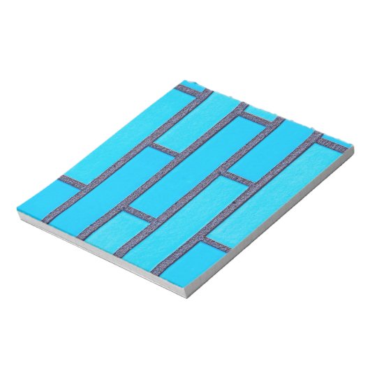 blauwe steen notitieblok (Linkerzijde)