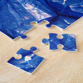 Blauwe Steen Textuur Legpuzzel (Zijkant)