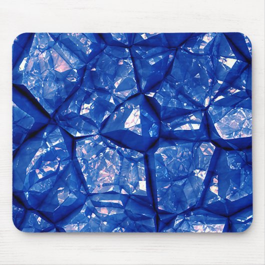 Blauwe Steen Textuur Muismat (Voorkant)