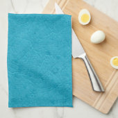 Blauwe steen theedoek (Quarter Fold)
