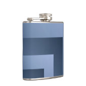 Blauwe steenbg heupfles (Rechts)