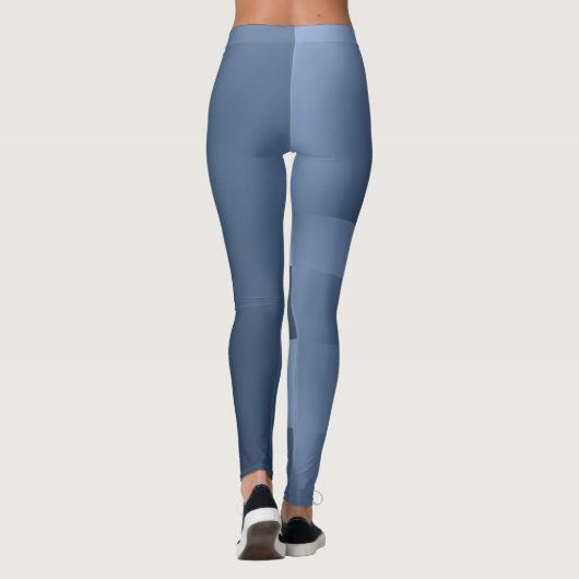 Blauwe steenbg leggings (Achterkant)