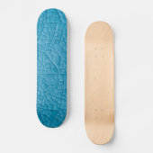 Blauwe steenscheuren skateboard (Voorkant)