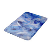 Blauwe stekken badmat (Gekanteld)