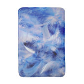 Blauwe stekken badmat (Voorkant Verticaal)