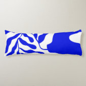 Blauwe stemming lichaamskussen (Voorkant)