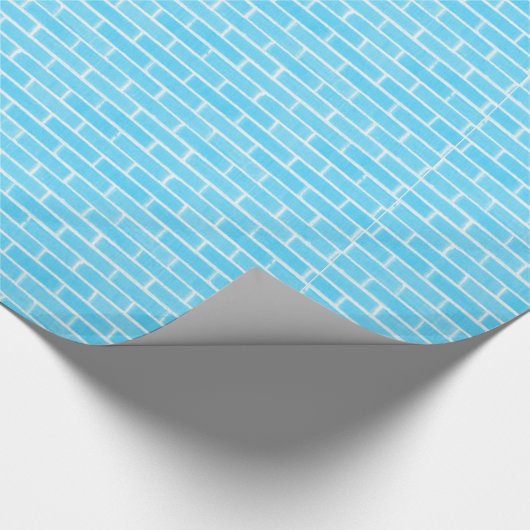Blauwe stenen cadeaupapier (Hoek)