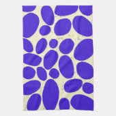 Blauwe Stenen Keukenhanddoek (Verticaal)