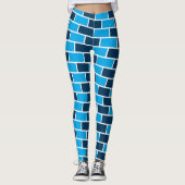 Blauwe stenen leggings (Voorkant)