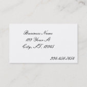 blauwe ster barst geometrisch zwart uit visitekaartje (Achterkant)